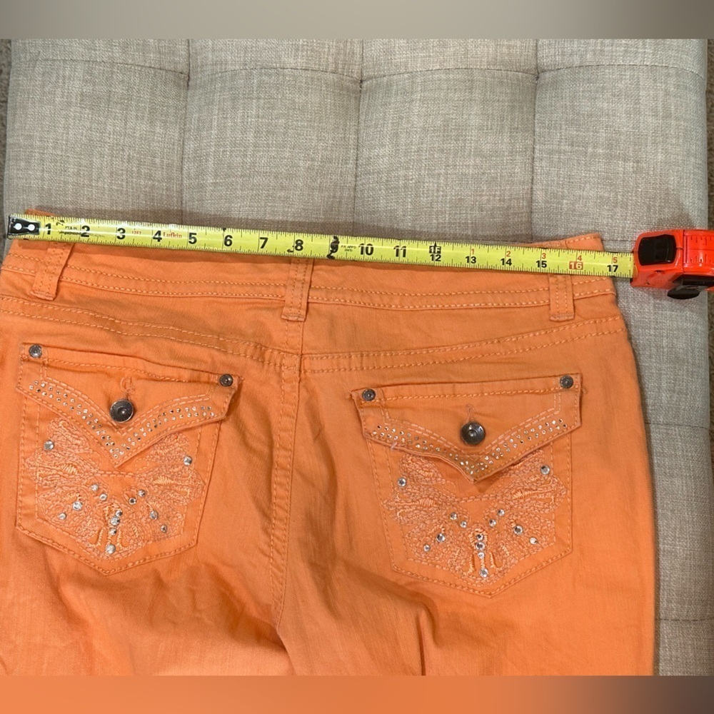 Nine West Women’s Size 12 Annette Capris - Coral/Orange - Good Used Condition - Picture 3 of 10